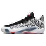 Air Jordan 38 Low Fundamental 2.0 Meeste tossud Valge Must Siren-Punane FD2326-101 43