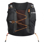 Adidas Terrex Techrock &Uuml;hev&auml;rviline Reguleeritava &Auml;&auml;risega Vest Unisex Vestid Must Valge Impact-Orange IW3653 S