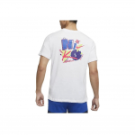Nike Letter Logo Crew Neck L&uuml;hikeste varrukatega T-s&auml;rk Meeste Topid Valge DM6260-100 XL