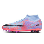 Nike Mercurial Superfly 9 AG Jalgpallisaapad Meeste Jalgpallisaapad Sinine Roosa DV2423-405 43