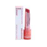 Innisfree Dewy Tint Huulepalsam 3,2 g | Niisutav toonitud huulehooldus | L&auml;bipaistva s&auml;ra andev huulepalsam [5 v&auml;rvi] 04 Rose Brick white