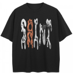 T&auml;navar&otilde;ivad Funny Graphic T-s&auml;rk Puuvillane T-s&auml;rk Unisex Topid Tees Suvine l&uuml;hikeste varrukatega T-s&auml;rk XL