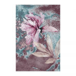 P&otilde;hjamaade roosa lilleline l&otilde;uendimaal lilleplakatid ja -tr&uuml;kised seinakunsti pildid elutuppa kodu seinakaunistus kingitus 20x30cm