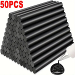 100 tk Must kuumsulaliimipulk Auto kere m&otilde;lgi eemaldamise ribad v&auml;rvita parandus DIY k&auml;sit&ouml;&ouml; Tugev liimipulk Sulav liim 7X190MM