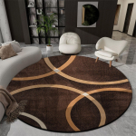 Geomeetrilised &uuml;mmargused vaibad elutuppa Luksuslik dekoratsioon Kodu Suur suurus Pl&uuml;&uuml;sist vaibad Magamistuba &Otilde;ppetuba Libisemiskindel Toolimatt P&otilde;rand Pehme 160x160cm
