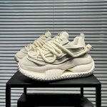 Mood 2025 Mood Meeste Platvorm Vabaaja Tossud Hingavad Meeste Jooksukingad K&otilde;rge Kvaliteediga Paeltega K&otilde;rgendavad Jalatsid Zapatillas 39 valge