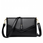Kvaliteetne pehme PU-nahast naiste crossbody kott, Moodne naiste &otilde;lakott, Sobib igap&auml;evaseks kasutamiseks, Ostlemiseks, T&ouml;&ouml;le s&otilde;itmiseks 26*10*16 cm must