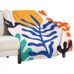 Matisse Erksav Boho Botaaniline Tekk Tekid Beebile Kaalutud Ruuduline Kolimistekk 30x40in