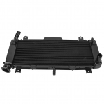 Must metallmootorratta radiaator mootori&otilde;li jahuti asendus Ninja 400 2018&ndash;2021 jaoks