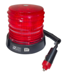 LED Hoiatav Vilkuv Majakas Punane | Magnetiline H&auml;daolukorra Stroboskoop Valgus Veoautole Traktorile Bussile UTV-le 12V