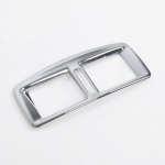 My Good Car ABS Chrome Interior Armrest Box Rear Air Vent Outlet Cover Trim Stickers for Peugeot 3008 2013-2018 car Accessories h&otilde;be