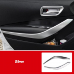 ABS plastikust auto siseukse paneeli k&auml;etoe katte trimmi k&auml;epideme raam sobib Toyota Corolla 2022 E210 tarvikutele h&otilde;be