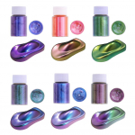 Chameleon Pigment Akr&uuml;&uuml;lv&auml;rvi pulberv&auml;rv autode v&auml;rvimiseks Autode Chameleon 10g Pulber K&auml;sit&ouml;&ouml; K&uuml;&uuml;nte kaunistused 01