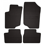 Dywaniki samochodowe gumowe do: Peugeot 207 SW, kombi, hatchback (2006-2012) - czarne, dopasowane