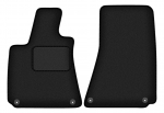 Dywaniki samochodowe prz&oacute;d do: Maserati Ghibli III sedan (2015-) czarne