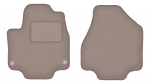Dywaniki samochodowe prz&oacute;d do: Chrysler Pacifica II hybryda 7 os (2017-) beżowe