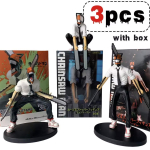 18cm Chainsaw Man Denji Kuju PVC Kuju Anime Tegevuskuju Mudel Kogu T&auml;iskasvanute M&auml;nguasi Nukk Lauakaunistus Laste Kingitus