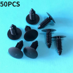 50pcs Plastic Rivets Auto Fastener Clip for peugeot 206 307 308 407 3008 508 207 208 2008 for citroen c3 c5 berlingo c4 picasso