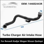 144602443R Intercooler Turbo Laadija &Otilde;hu Sisselaskevoolik Renault Kadjar Megan Nissan Qashqai jaoks 144602443R