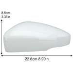 Tahavaatepeegli katte kork VW Polo 6C 6R 2009 2010 2011 2012 2013 2014-2017 jaoks Luku ja pandlaga Uksepeegli katte kork Auto lisatarvikud 1pc left