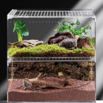 Akr&uuml;&uuml;lterrarium Kasvatuskast Kilpkonnade Puur Puudeloomade Tarantellide, Roomajate S&ouml;&ouml;gikast Kasvatuskarp L&auml;bipaistev China Mainland