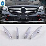 ABS Auto Eesmise Kaitseraua Udutulede Iluv&otilde;re Udutulede Kaunistuskate Liist Mercedes Benz GLC X253 2015 - V&auml;lisdisaini Lisatarvikud Chrome