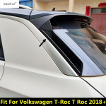 Tagaklaasi Spoilerpaneeli Sequ Dekoratiivkate Liist Volkswagen T-Roc T Roc 2018 - 2024 ABS Mustaks Lisatarvikud V&auml;lispind