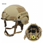 T&auml;iustatud MICH2000 Action Version Wendy Klaaskiudrahutuste kiiver eriv&auml;gede treeninguks &ndash; 1,5 kg One Size