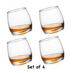 4TK viskiklaasi, viskitumbler, &scaron;oti viski, bourbon, kokteilid, rumm 4 tk komplekt 270ml