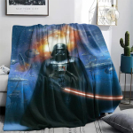 1 tk mandaloriaani prindiga flanelltekk, k&otilde;rge kvaliteediga, mugav k&otilde;ikidel aastaaegadel, kodu kaunistus, soe ja mugav, ideaalne kingituseks 130cm x 150cm