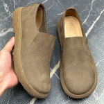 S&uuml;gisesed meeste kingad retro vabaaja nahast kingad 39 khaki