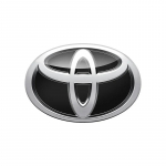Auto Esiosa Kapott Embleem Tagumine Pagasiruum M&auml;rk Rooliratas Logo toyota RAV4 Camry yaris CHR LEVIN Vios REIZ 67X45mm must
