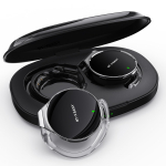 Bluetooth-juhtmevabad k&otilde;rvaklapid 52 tunni t&ouml;&ouml;ajaga, kokkupandavad, spordiks, valuvabad, must 5.4, klipiga, muusika, avatud tagak&uuml;ljega k&otilde;rvaklapid, disain, kerge, peakomplekt, kandmine, must