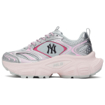 MLB New York Yankees Slip Resistant Abrasion Resistant Low top Chunky Sneakers Unisex Pink 3ASHWD15N-50PKL 38.5