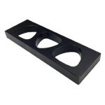 Endo Shoji Onigiri t&uuml;&uuml;pi valmis kolmnurkne onigiri 64 mm L x 59 mm K x 25 mm S x K x Valmistab mitu &uuml;hesugust riisipalli Kaubanduslik AMZ3203 Vorm, must