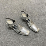 Suvised &otilde;&otilde;nsad naiste sandaalid h&otilde;bedased tursked pumbad luksusliku disainiga pandla rihmaga slingback gladiaator Rooma kingad Zapatos De Mujer 35 h&otilde;be