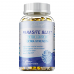 Parasiidi Blast Detoks Kompleks - 120 Kapslit - Eemalda Parasiidid Soole Tervise Heaks 120