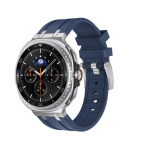 Silikoonrihm Samsung Galaxy Watch 8 Classic 46mm jaoks Luksuslik Kummist Meeste K&auml;ev&otilde;ru Samsungi kella 8 40mm 44mm jaoks Kaardus Otsaga Rihm Galaxy 8 40mm 44mm gray