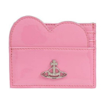 Vivienne Westwood Logo PU kaardihoidja Naiste aksessuaarid Roosa 5403000AWL001OG406 Basic Set (Bag)
