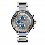 Guess Collection Gc Bold Kronograaf Roostevabast Terasest &Scaron;veitsi Tootmine Meeste K&auml;ekell, H&otilde;be-Sinine Toon, K&auml;ev&otilde;ru, X56010G5S,