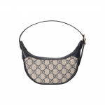 Gucci GG Supreme L&otilde;uend Mini Hobo Kott Beež Sinine Nahast &Auml;&auml;ris Igap&auml;evane Vabaaja 658551-96IWN-4076 Shopping Bag Set(Basic Set+Shopping Bag)