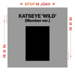 [POB] KATSEYE [WILD] 3. EP-album (LIIKME ver.) RANDOM (NO POB)