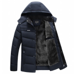WannaWear tuulekindel vihmakindel talve meeste v&auml;lisriided krae soe puuvillane sulemantel Paks parkariided pikad XXXL