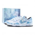 Nike Big Canglan Story libisemisvastased kulumiskindlad madalad rulaketsid Unisex Sinine Valge 355152-107(Team836-) 40