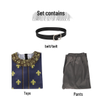 Beijing Film Shrek 3 Printsess Hertsog Cosplay Kost&uuml;&uuml;m Halloweeni Rolli m&auml;ngimiseks XXL black