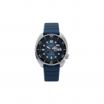 SEIKO Prospex Marine Charity 200-meetrine sukeldumise mehaaniline automaatkell silikoonrihmaga meeste k&auml;ekell sinise sihverplaadiga SRPF77K1 sinine