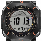 CASIO PRW-69 100m Veekindel Kolmekordne Induktsioon Disainitud Kaljuronimiseks, Telkimiseks ja Metsikus Looduses Elluj&auml;&auml;miseks P&auml;ikeseenergia Kvarts Ehtne Nahk/Kangas PRW-69YB-3 hall v&auml;rv
