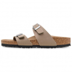 Birkenstock Sydney Vegan S&uuml;nteetika Vegan Kitsas L&otilde;ige Sandaalid 'Hall Taupe' Naiste 1026700 36