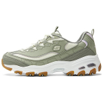 Skechers DLites 1.0 Retro Classic Kerged Mugavad Mitmek&uuml;lgsed Vastupidavad Hingavad Madalad Jooksujalatsid Naiste toss Roheline Valge 150241-GRMT 35
