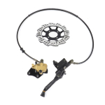 1 komplekt mootorratta esiketta piduris&uuml;steemi komplekt H&uuml;drauliline piduris&uuml;steem 110cc 125cc 140cc BBR TTR Pit Bike Motocross Roller Pitbike jaoks white